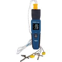 Thermom&egrave;tre &agrave; thermocouple de s&eacute;rie intelligente R1640 avec sondes pour fourneau/cong&eacute;lateur, Contact, Num&eacute;rique, 32-122°F (0-50°C) PB Rental Co. Ltd.