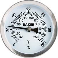 Thermom&egrave;tre de surface tuyau, Sans contact, Analogique, 32-250°F (0-120°C) PB Rental Co. Ltd.