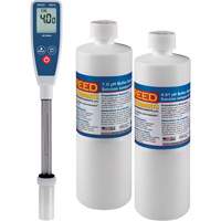 Long Stem pH Meter & 4pH/7pH Buffer Solution Kit PB Rental Co. Ltd.