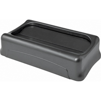 Contenants Slim Jim a/canaux de ventilation, Couvercle &agrave; battant, Plastique, Convient aux contenants 20-1/2" x 11-2/5" PB Rental Co. Ltd.