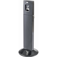 Metropolitan Smokers' Station, Free-Standing, Stainless Steel, 1.6 US gal. Capacity, 42-4/5" Height PB Rental Co. Ltd.