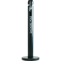 Smokers' Pole Cigarette Receptacle, Free-Standing, Aluminum, 41" Height PB Rental Co. Ltd.