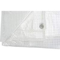 Clear Tarp, 12' x 10' x 8 mils PB Rental Co. Ltd.