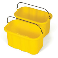 Seau porte-accessoires Executive Series, Capacit&eacute; de 2.5 gal. US (10 pintes), Jaune PB Rental Co. Ltd.
