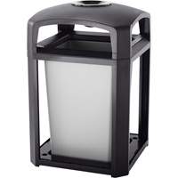 Landmark Series Waste Receptacle & Ash Tray, Plastic, 35 US gal. Capacity, 40" Height PB Rental Co. Ltd.