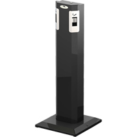 Cendrier sur socle, Sur pied, M&eacute;tal, Capacit&eacute; 1,6 gal. US, Hauteur 41-1/2" PB Rental Co. Ltd.