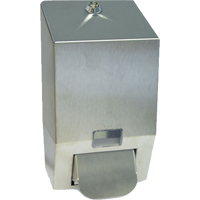 Stainless Steel Soap Dispenser, Push, 1000 ml Capacity, Cartridge Refill Format PB Rental Co. Ltd.