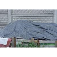 Tarp, Light Industrial Duty, Black, 6' x 8' x 8 mils PB Rental Co. Ltd.