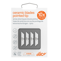 Slice Pointed-Tip Ceramic Box Cutter Blades, Single Style PB Rental Co. Ltd.