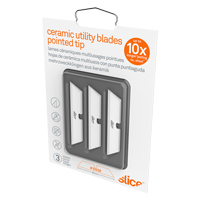 Slice Pointed-Tip Ceramic Utility Knife Blades, Single Style PB Rental Co. Ltd.