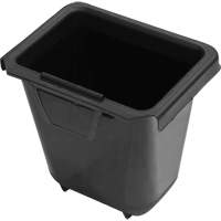 Waste Container, Deskside, Polyethylene, 4-1/4 US Qt. PB Rental Co. Ltd.