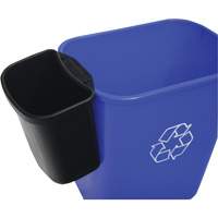 Waste Container, Deskside, Polyethylene, 4-1/4 US Qt. PB Rental Co. Ltd.