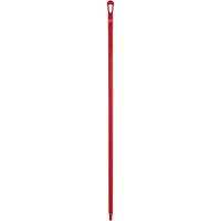 Ultra Hygiene Handle, Broom/Scraper/Squeegee, Red, Ergonomic, 59" L PB Rental Co. Ltd.
