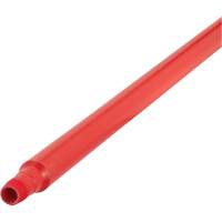 Ultra Hygiene Handle, Broom/Scraper/Squeegee, Red, Ergonomic, 59" L PB Rental Co. Ltd.