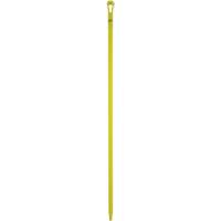 Ultra Hygiene Handle, Broom/Scraper/Squeegee, Yellow, Ergonomic, 59" L PB Rental Co. Ltd.