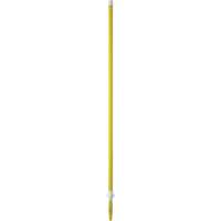 Manche de brosse pour plateforme, Brosse/Support &agrave; tampon, Jaune, T&eacute;lescopique, 62"-113" lo PB Rental Co. Ltd.