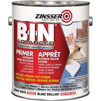 Appr&ecirc;t avanc&eacute; &agrave; base de gomme-laque synth&eacute;tique B-I-N, 3,78 L, Gallon, Blanc brillant teintable PB Rental Co. Ltd.