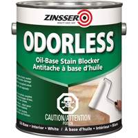Appr&ecirc;t inodore &agrave; base d'huile qui bloque les taches, Blanc, Tr&egrave;s mat, 3,78 L, Gallon PB Rental Co. Ltd.