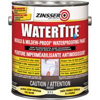 Watertite&reg; Mold & Mildew-Proof Waterproofing Paint, White, Eggshell, 3.78 L, Gallon PB Rental Co. Ltd.