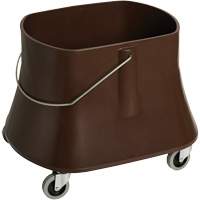 Champ Mop Bucket, 10 US Gal. (40 qt.) Capacity, Brown PB Rental Co. Ltd.