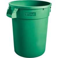 Waste Container, Polyethylene, 32 US gal. PB Rental Co. Ltd.
