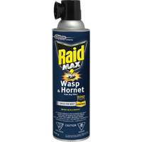 Mousse insecticide contre les gu&ecirc;pes et les frelons Raid Max, 500 g, Canette a&eacute;rosol, &agrave; base de solvant PB Rental Co. Ltd.