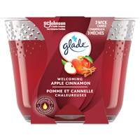 Chandelle &agrave; trois m&egrave;ches Glade, Pomme cannelle PB Rental Co. Ltd.