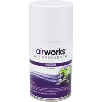 D&eacute;sodorisant en a&eacute;rosol &agrave; doses mesur&eacute;es AirWorks, Vignoble, Canette a&eacute;rosol PB Rental Co. Ltd.