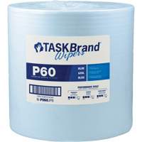 Chiffons de premi&egrave;re qualit&eacute; P60 TaskBrand, Tout usage, 13" lo x 12" la PB Rental Co. Ltd.