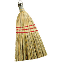 Balayette en paille avec capuchon en m&eacute;tal &agrave; service intensif, Trois cordes PB Rental Co. Ltd.
