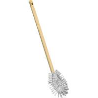 Brosse &agrave; cuvettes HD &agrave; broche torsad&eacute;e, 20" l, Soies Polypropyl&egrave;ne, Jaune PB Rental Co. Ltd.