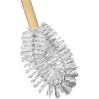 Brosse &agrave; cuvettes HD &agrave; broche torsad&eacute;e, 20" l, Soies Polypropyl&egrave;ne, Jaune PB Rental Co. Ltd.