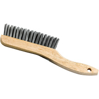 Brosse &agrave; manche en patin, Acier, 4 x 16 rangs de fils, Longueur 9-3/4" PB Rental Co. Ltd.