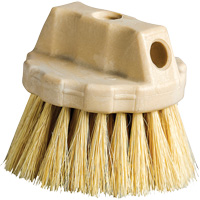 Brosse de nettoyage ronde, 5" l, Soies Tampico, Beige PB Rental Co. Ltd.