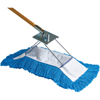 Dust Mop with Frame & Handle, Slip On Style, Yarn, 36" L x 5" W PB Rental Co. Ltd.