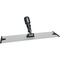 Support de vadrouille &agrave; &eacute;pousseter en microfibres &agrave; boucles et crochets, 18", Aluminium PB Rental Co. Ltd.