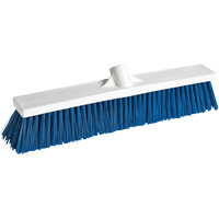 Foodservice Push Broom, Medium Bristles, 18", Polypropylene, White PB Rental Co. Ltd.