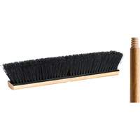 Push Broom with Handle, 18", Medium, Tampico Bristles PB Rental Co. Ltd.