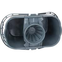 Seau et essoreuse pour vadrouille, Passoire, 3,75 gal. US (15 pintes), Gris PB Rental Co. Ltd.