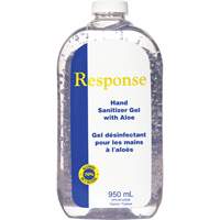 Gel d&eacute;sinfectant pour les mains &agrave; l'alo&egrave;s Response, 950 ml, Recharge, 70 % alcool PB Rental Co. Ltd.