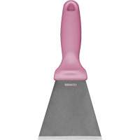 Grand racloir en acier inoxydable, Rose, 3" la x 9" lo PB Rental Co. Ltd.