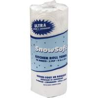 Essuie-tout pour cuisines de premi&egrave;re qualit&eacute; Snow Soft, 2 Pli, 70 Feuilles/rouleau, 8" la, 11" lo PB Rental Co. Ltd.