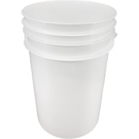 Heavy-Duty Pail, Plastic, 6 gal. PB Rental Co. Ltd.