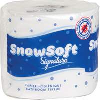 Papier hygi&eacute;nique de premi&egrave;re qualit&eacute; Snow Soft, 2 Pli, 600 Feuilles/Rouleu, Longueur 145', Blanc PB Rental Co. Ltd.
