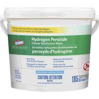 Lingettes d&eacute;sinfectantes et nettoyantes &agrave; base de peroxyde d'hydrog&egrave;ne Healthcare, 185 lingettes PB Rental Co. Ltd.