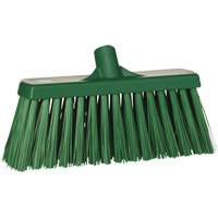Heavy-Duty Push Broom, Stiff Bristles, 13", Polyester, Green PB Rental Co. Ltd.