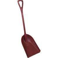 Pelle monobloc perceptible par d&eacute;tecteur de m&eacute;tal, Lame 13-3/4" x 17", Longueur de 42-1/2", Plastique, Rouge PB Rental Co. Ltd.