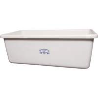 Bac de rangement et transport, Plastique, Blanc PB Rental Co. Ltd.
