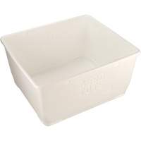 Bac Aero-Tote avec vidange, Plastique, Blanc PB Rental Co. Ltd.