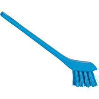 Brosse avec rebord grattoir, Soies Ferme, Longueur de 6", Bleu PB Rental Co. Ltd.